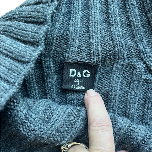 Dolce & Gabbana D&G turtleneck button side Sweater - Picture 6 of 6